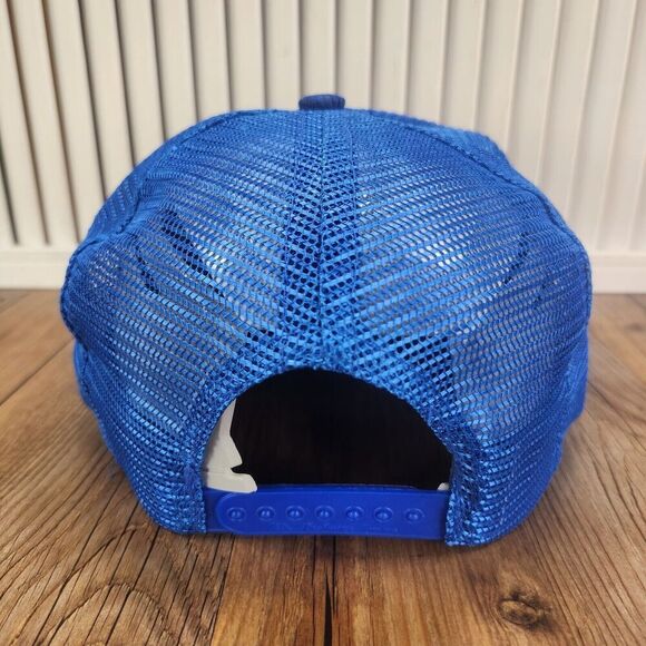 VTG Northern Energy NEI Snapback Hat Cap Blue Corduroy Rope Embroidered Mesh - Picture 5 of 10